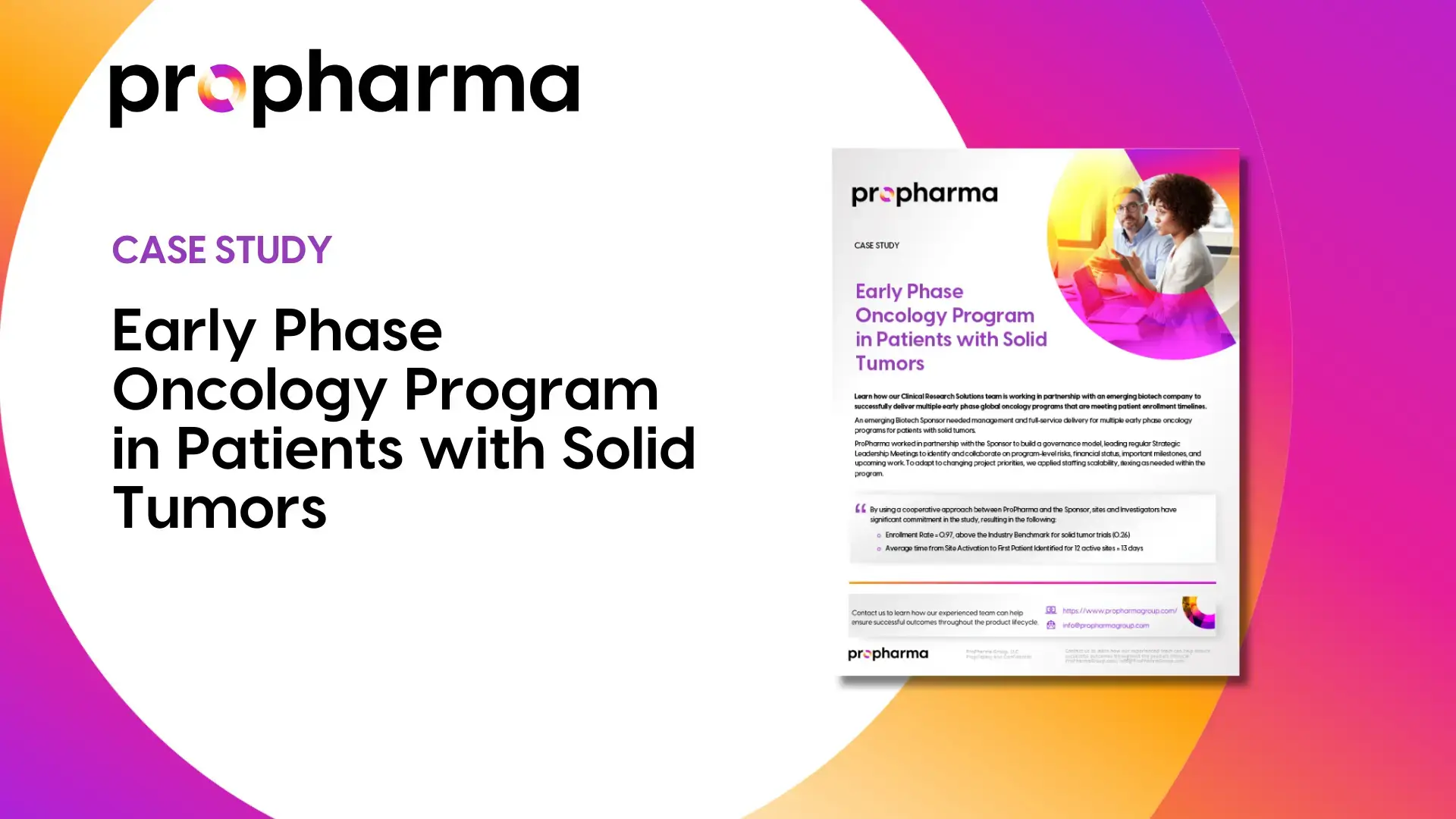 Early Phase Oncology Program in Patients with Solid Tumors Image